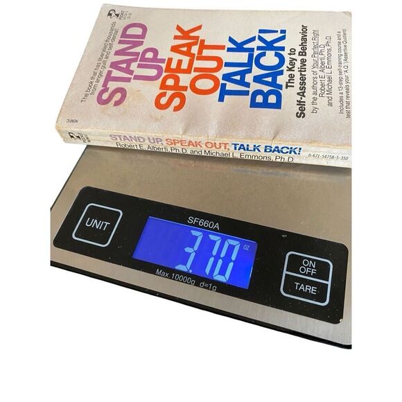 Stand Up Speak Out Talk Back The Key To Self Assertive Behavior Paperback Book - Picture 12 of 12